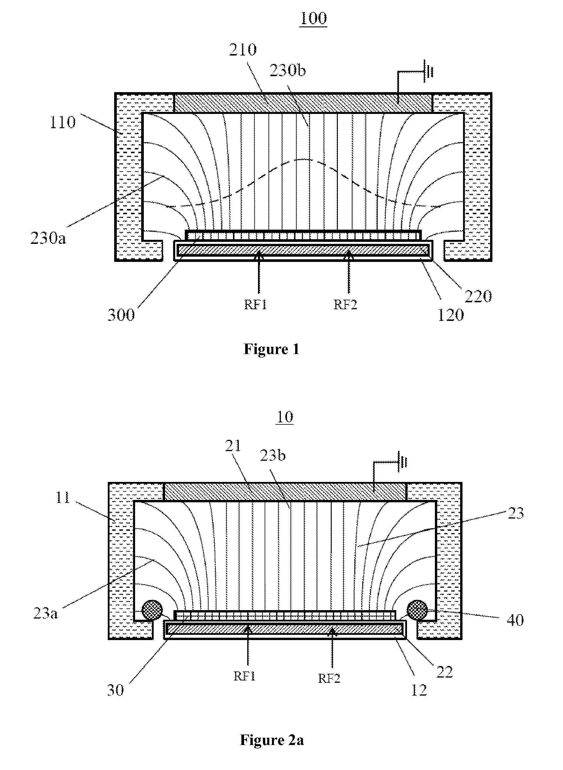 Capacitive-coupled plasma processing apparatus and method for processing substrate
