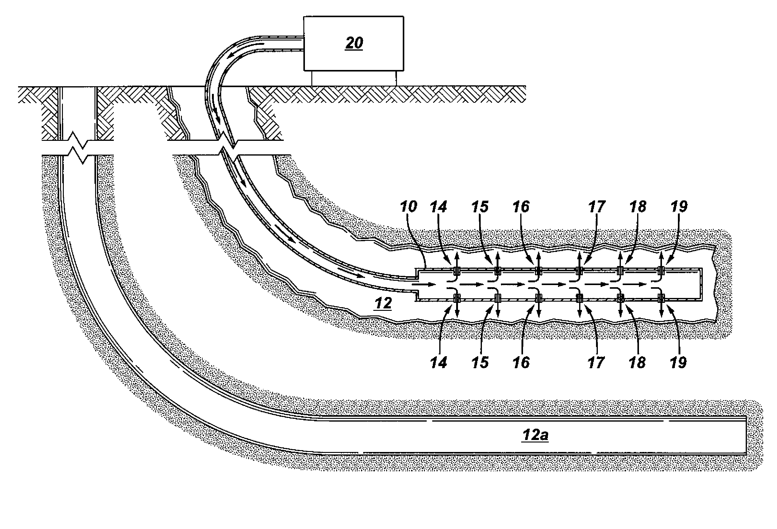 Steam injection apparatus for steam assisted gravity drainage techniques