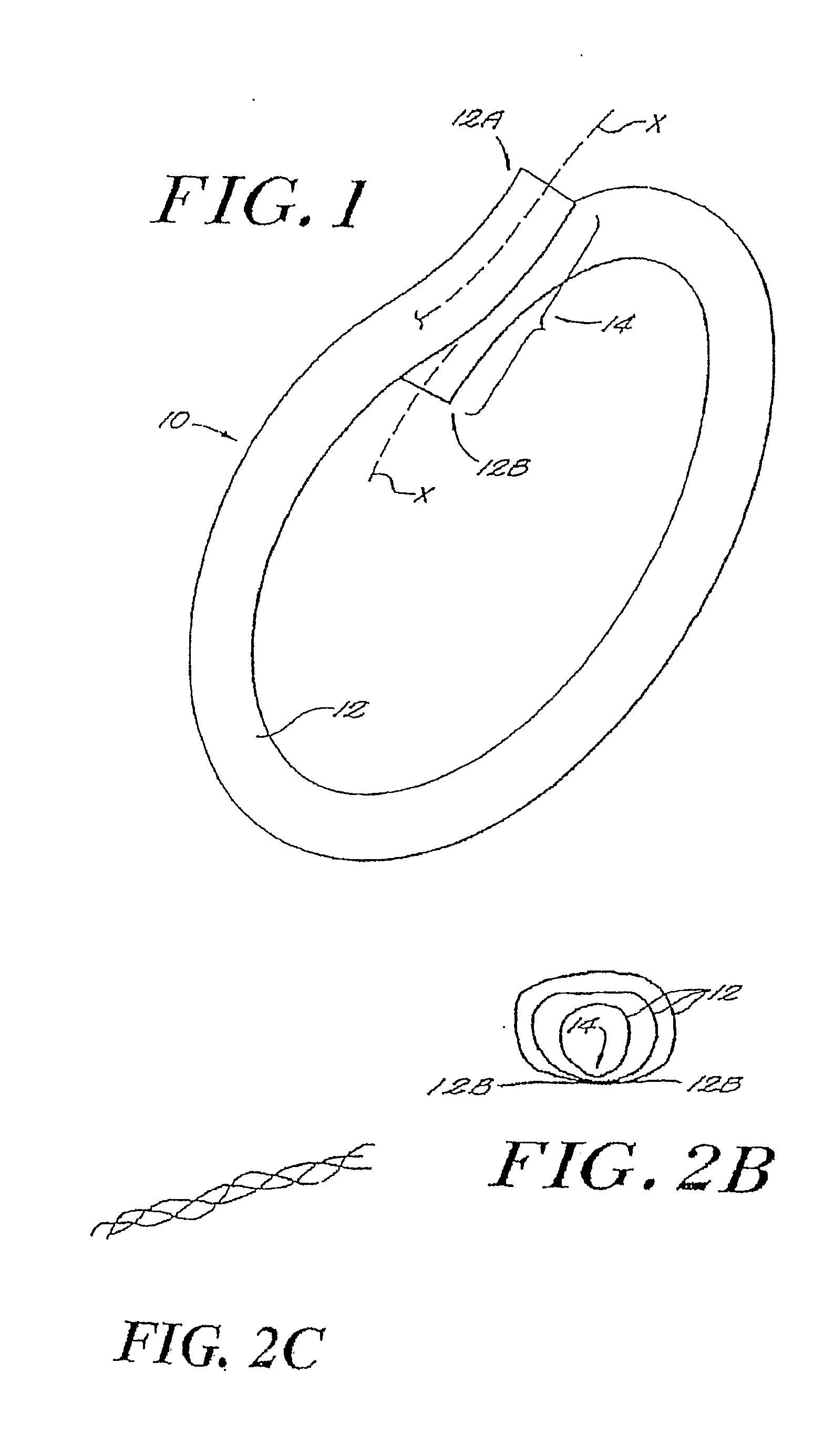 Multicomponent fused suture loop and apparatus for making same