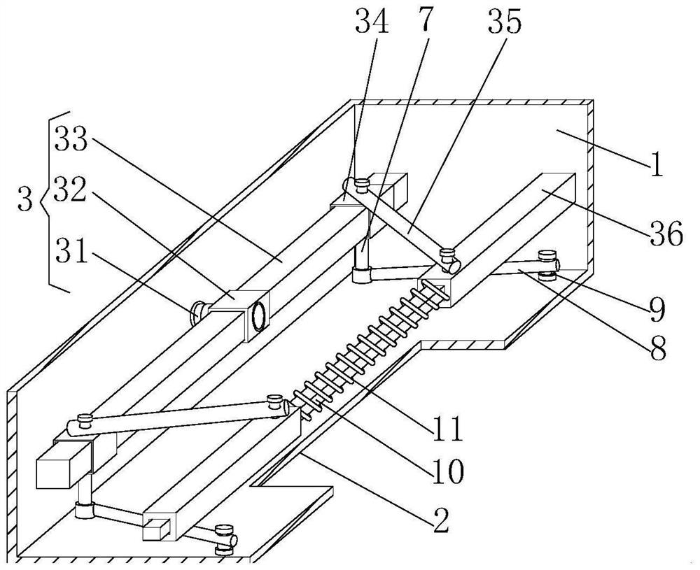 Agricultural grafting fixing device with good fixing effect