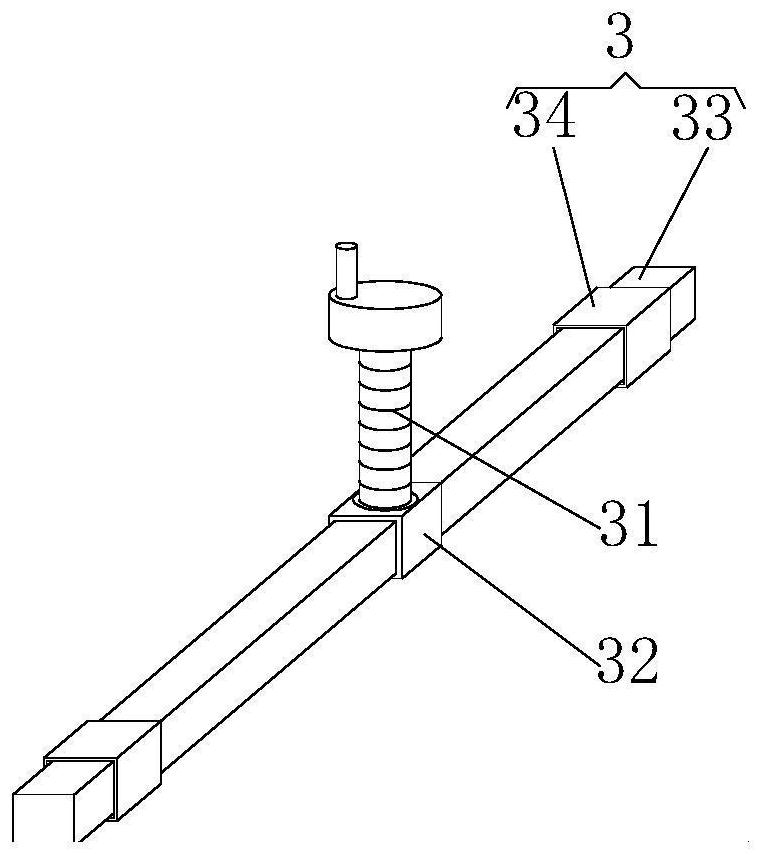 Agricultural grafting fixing device with good fixing effect