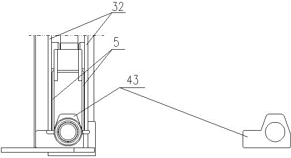 Balancing device of foldable container
