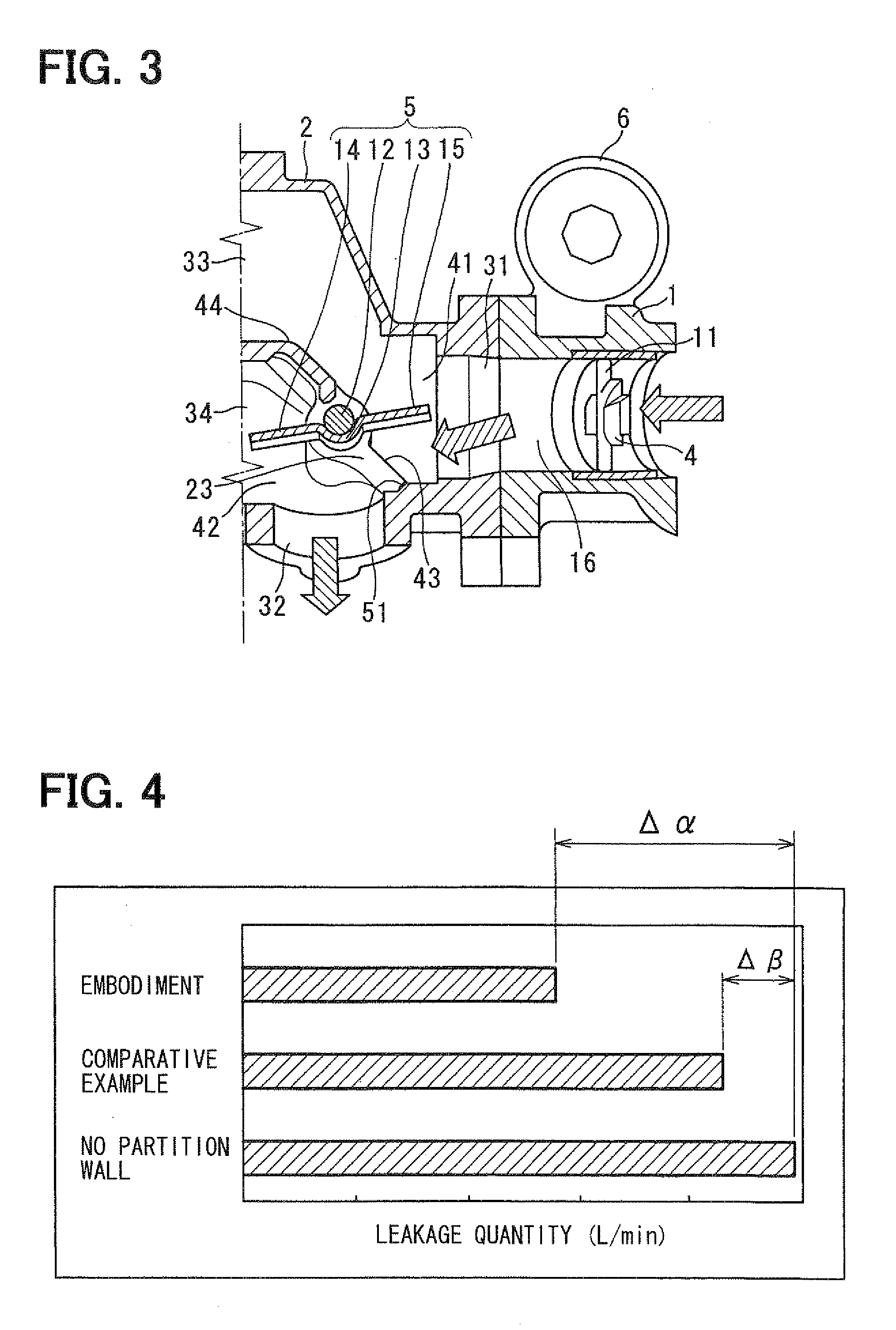 Exhaust gas switching valve
