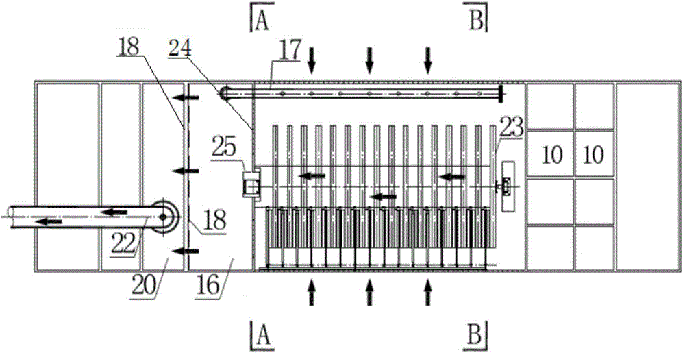 Rough filtration type floating pontoon water taking device