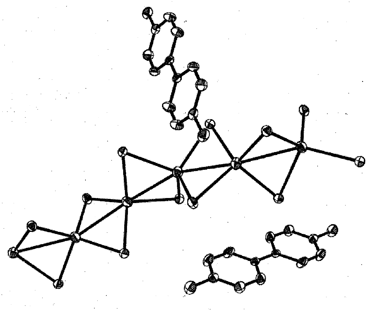 A kind of organic-inorganic hybrid semiconductor material of silver iodide anion high polyhelical chain base