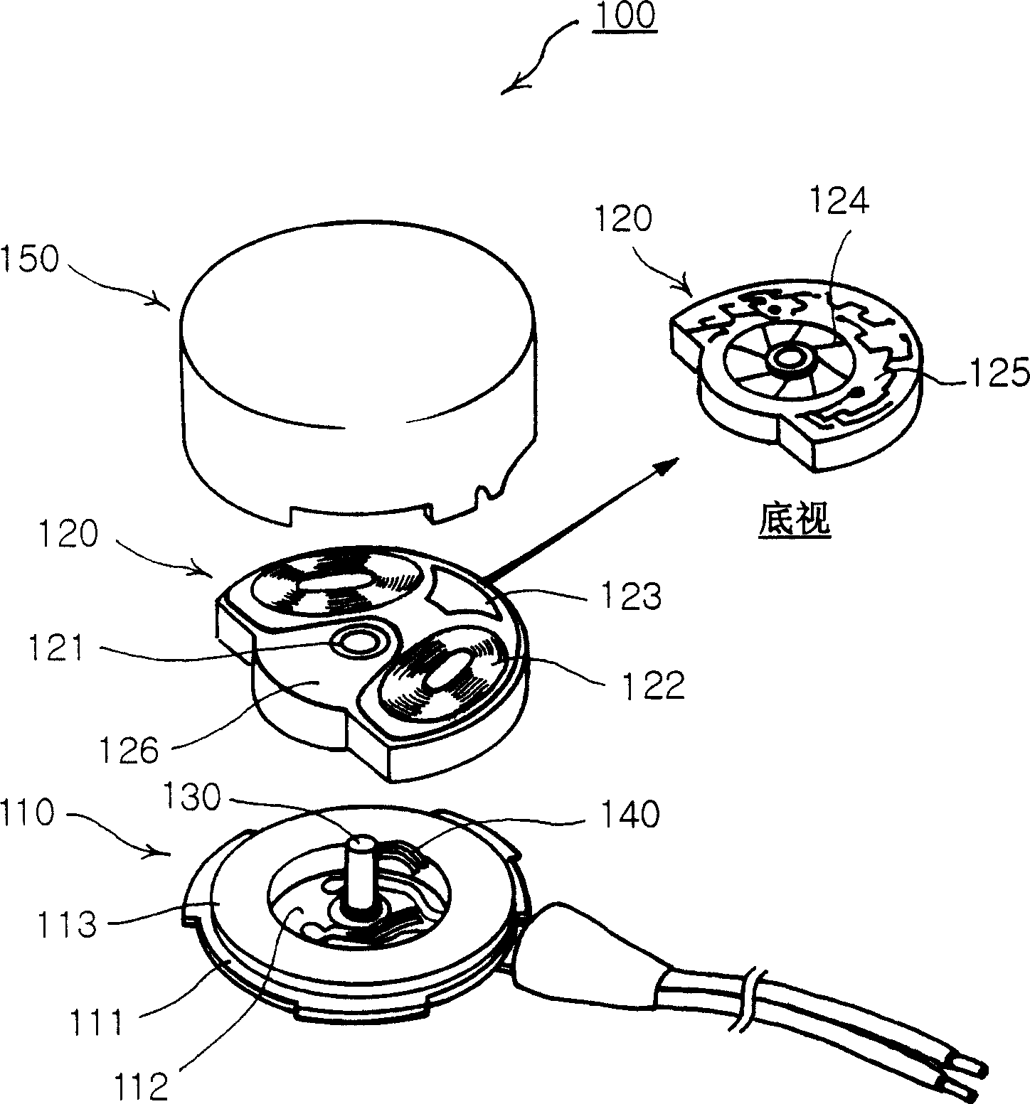 Linear vibration motor using resonance frequency