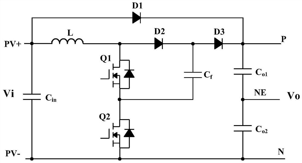 A boost power conversion circuit and its control method