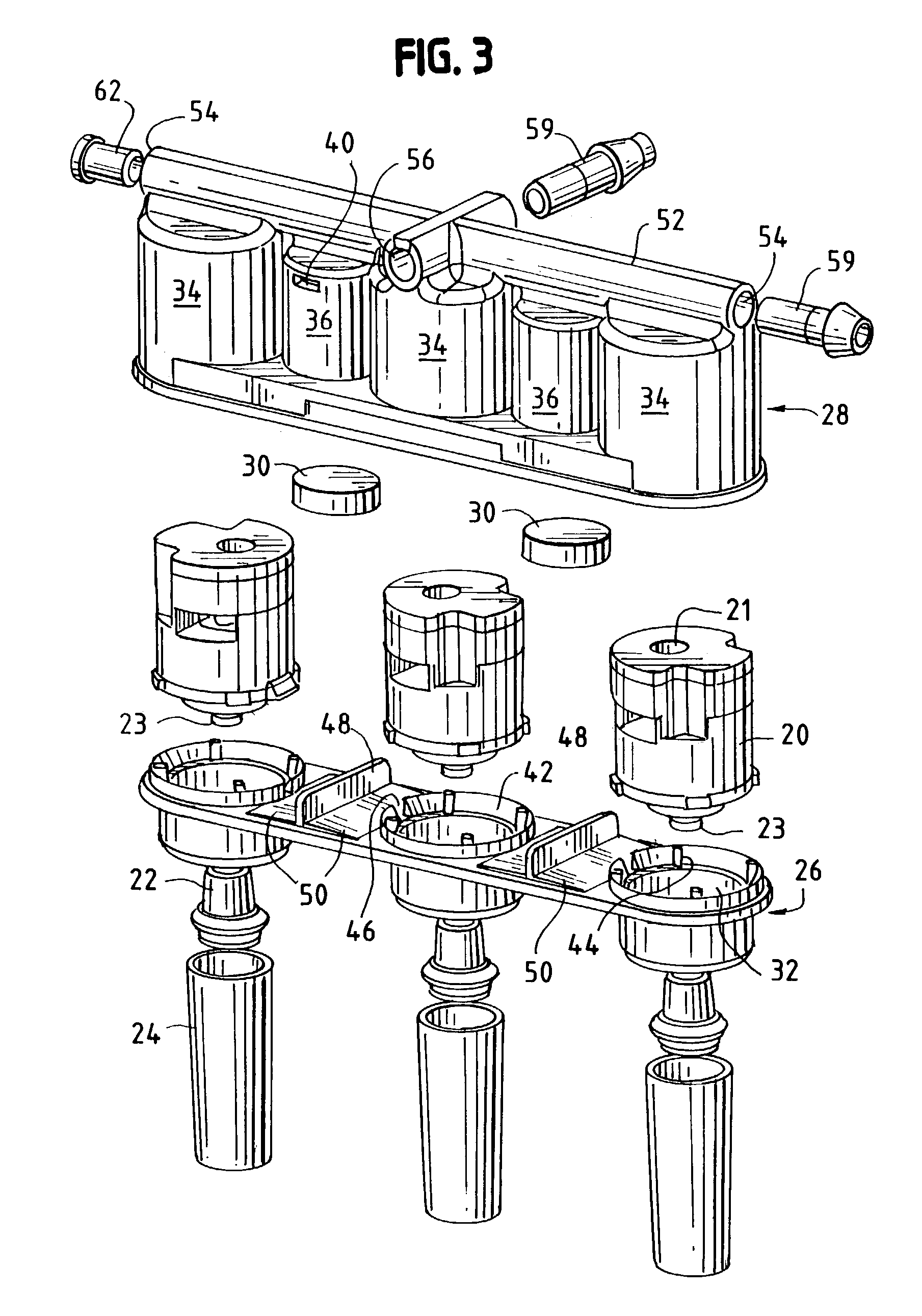 Single point watering apparatus for lead-acid battery