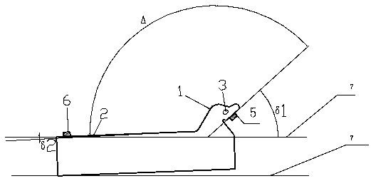 Method for measuring chute deformation of burden distribution of blast furnace