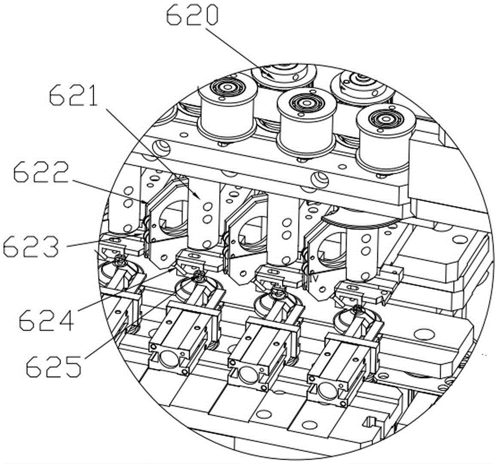 A kind of automatic inductance winding machine and its winding method