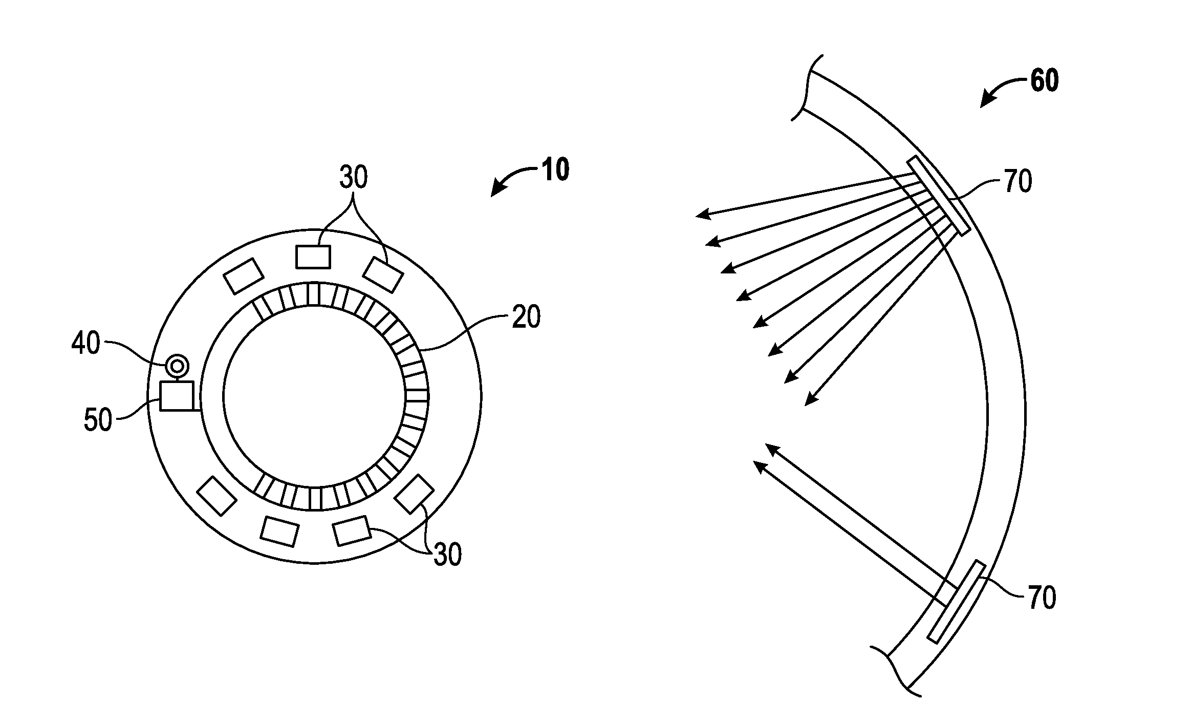 Eye-wear borne electromagnetic radiation refractive therapy