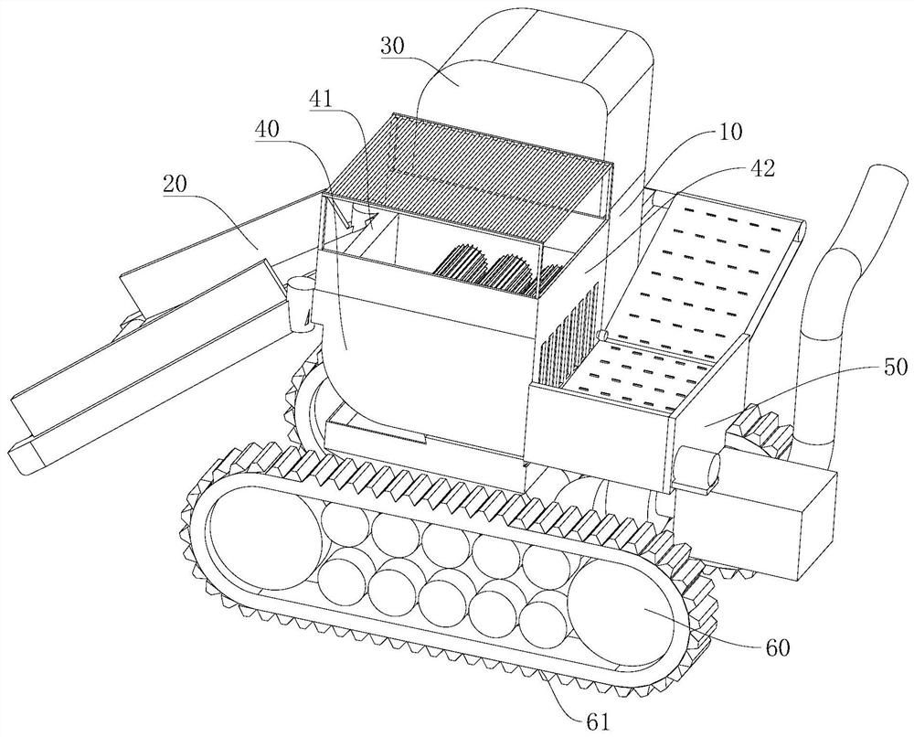 A water conservancy project dredging device