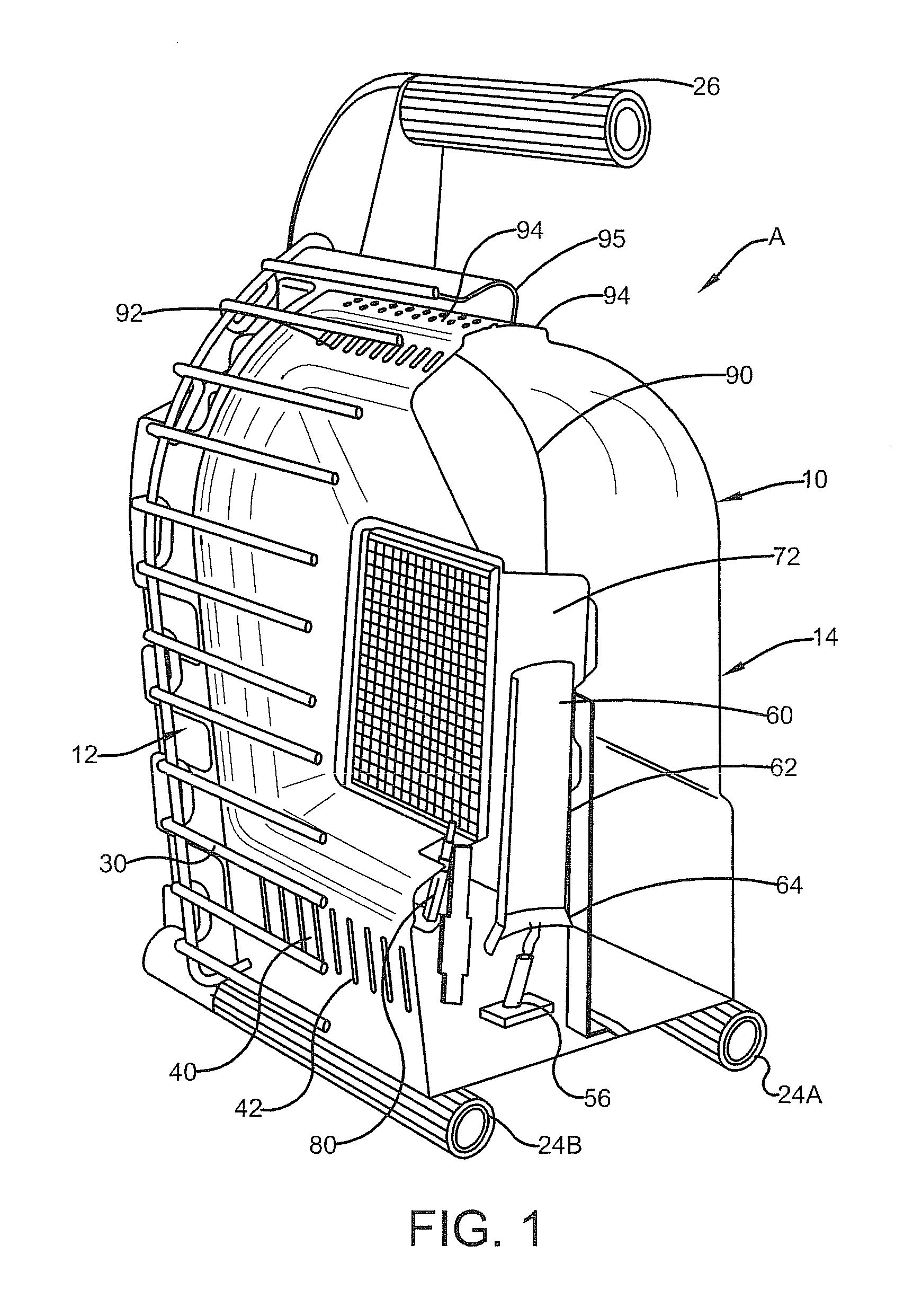 Gas-Fired Portable Unvented Infrared Heater