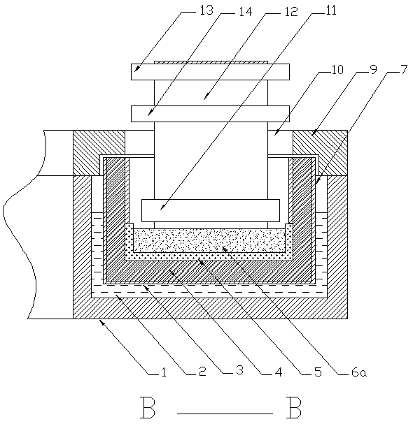 Continuous microwave sintering or melting forming method and device of dielectric material