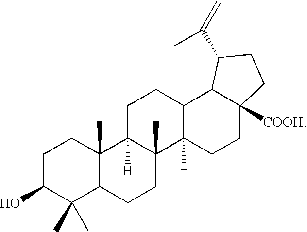 Process for the extraction of betulinic acid