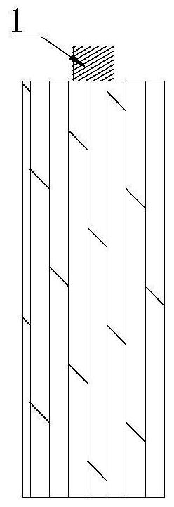 A roll-type lead-acid battery and its preparation method and application