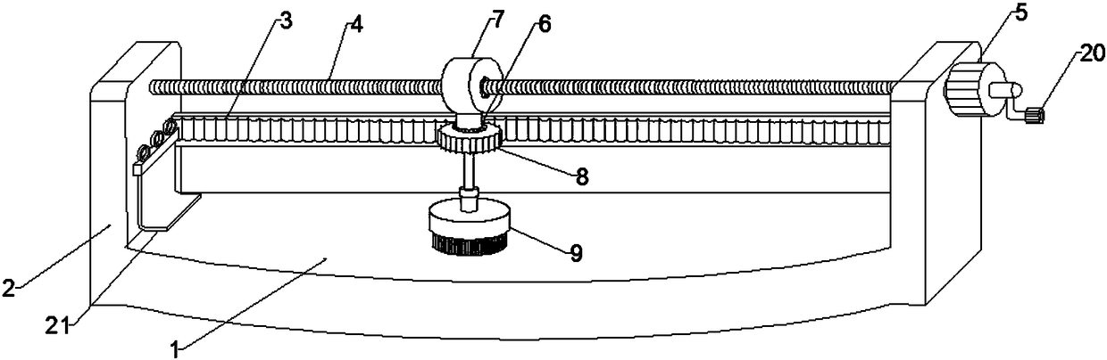 Special collar cleaning equipment capable of automatically discharging detergent