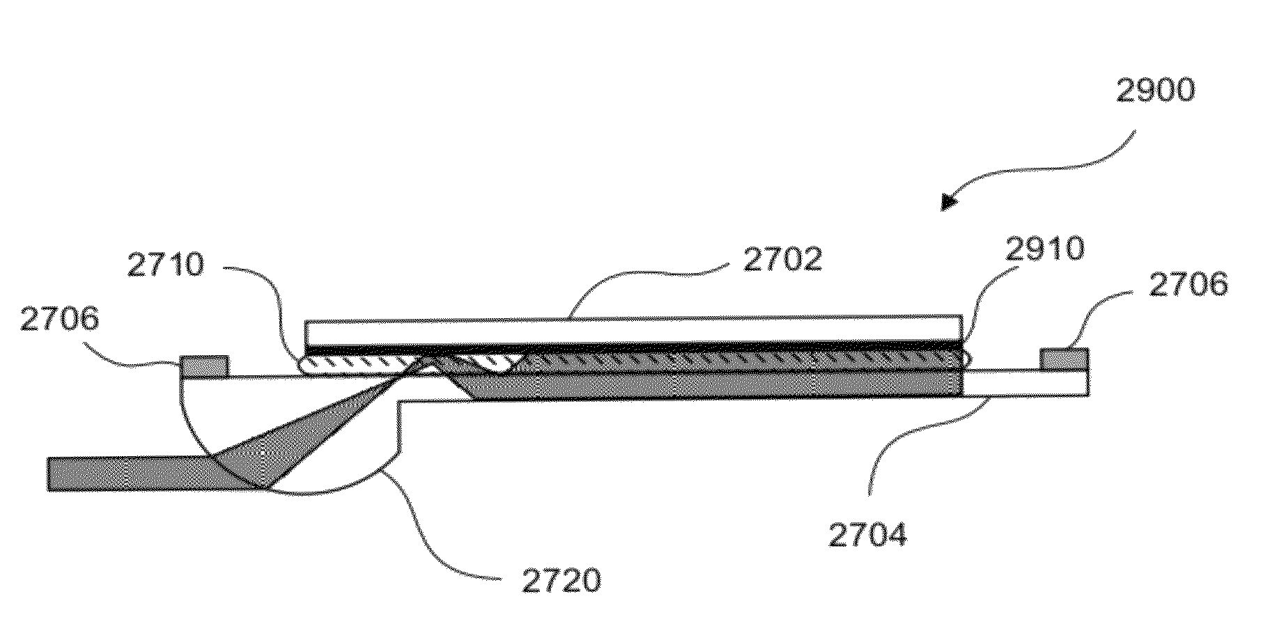 Planar optical waveguide with core of low-index-of-refraction interrogation medium