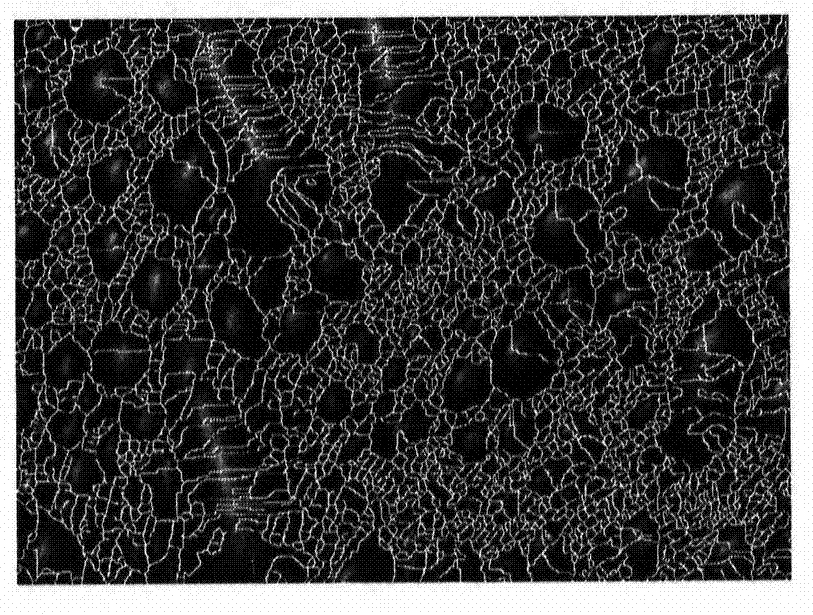 Improved foam image segmentation method based on watershed transformation