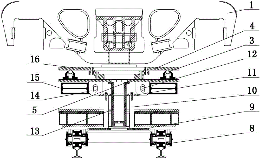 Multi-functional walking vehicle with self-locking bogie