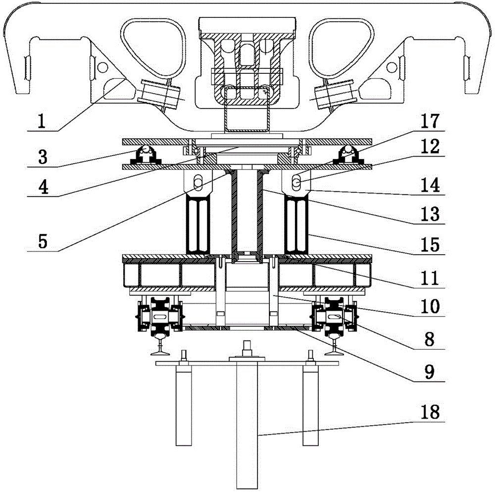 Multi-functional walking vehicle with self-locking bogie