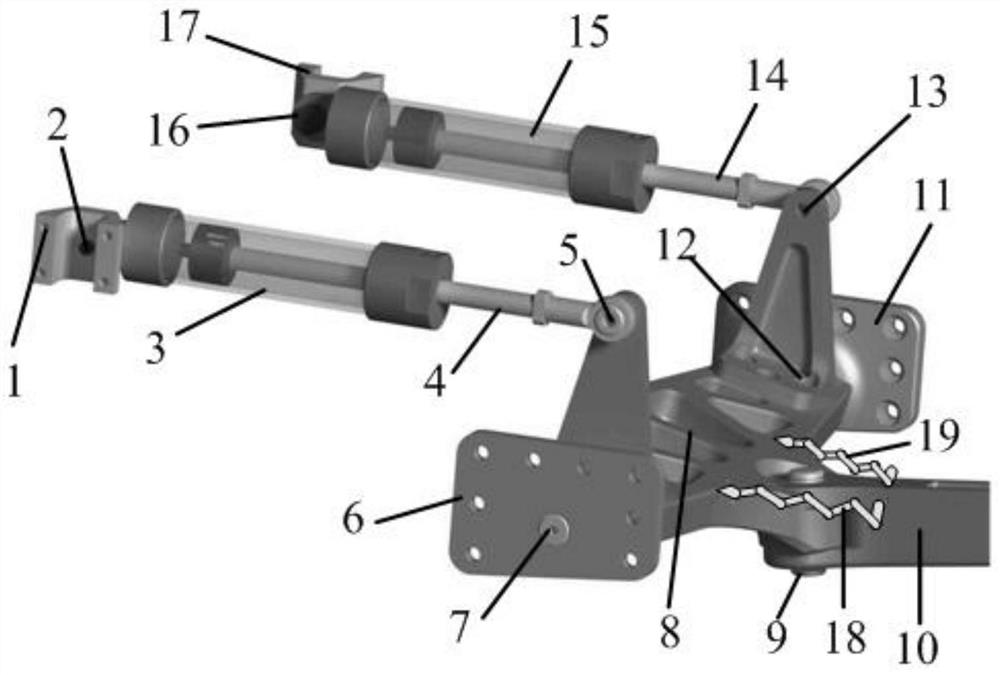 Landing retracting and releasing mechanism for small unmanned aerial vehicle