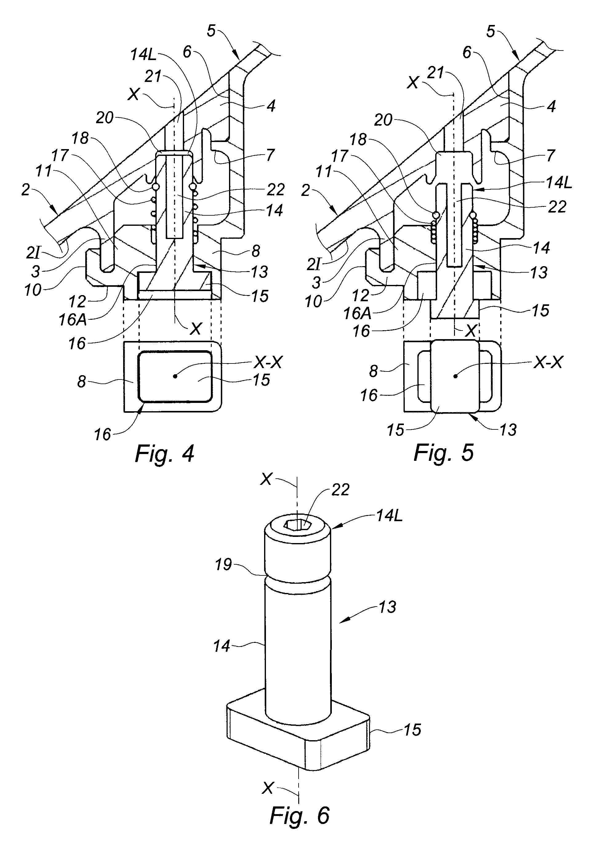 System for attaching a turbojet engine spinner