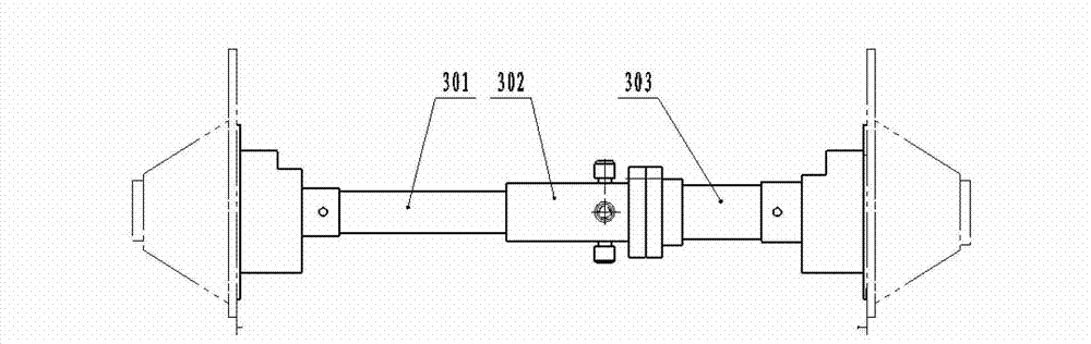 Welding fixture of vehicle rear composition device