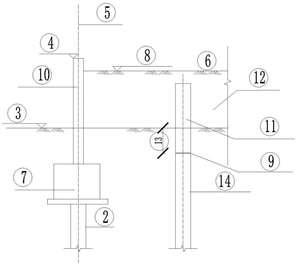 Construction Method of Secondary Pile Connection and Its Floor Structure