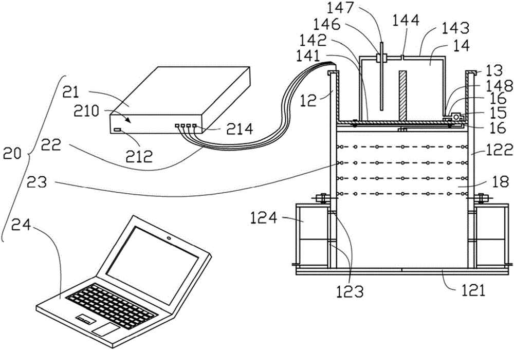 Percolation and solute migration measurement method based on high-density resistivity method