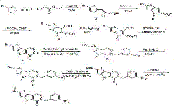 Novel pyruvate kinase M2 activator and its synthetic method