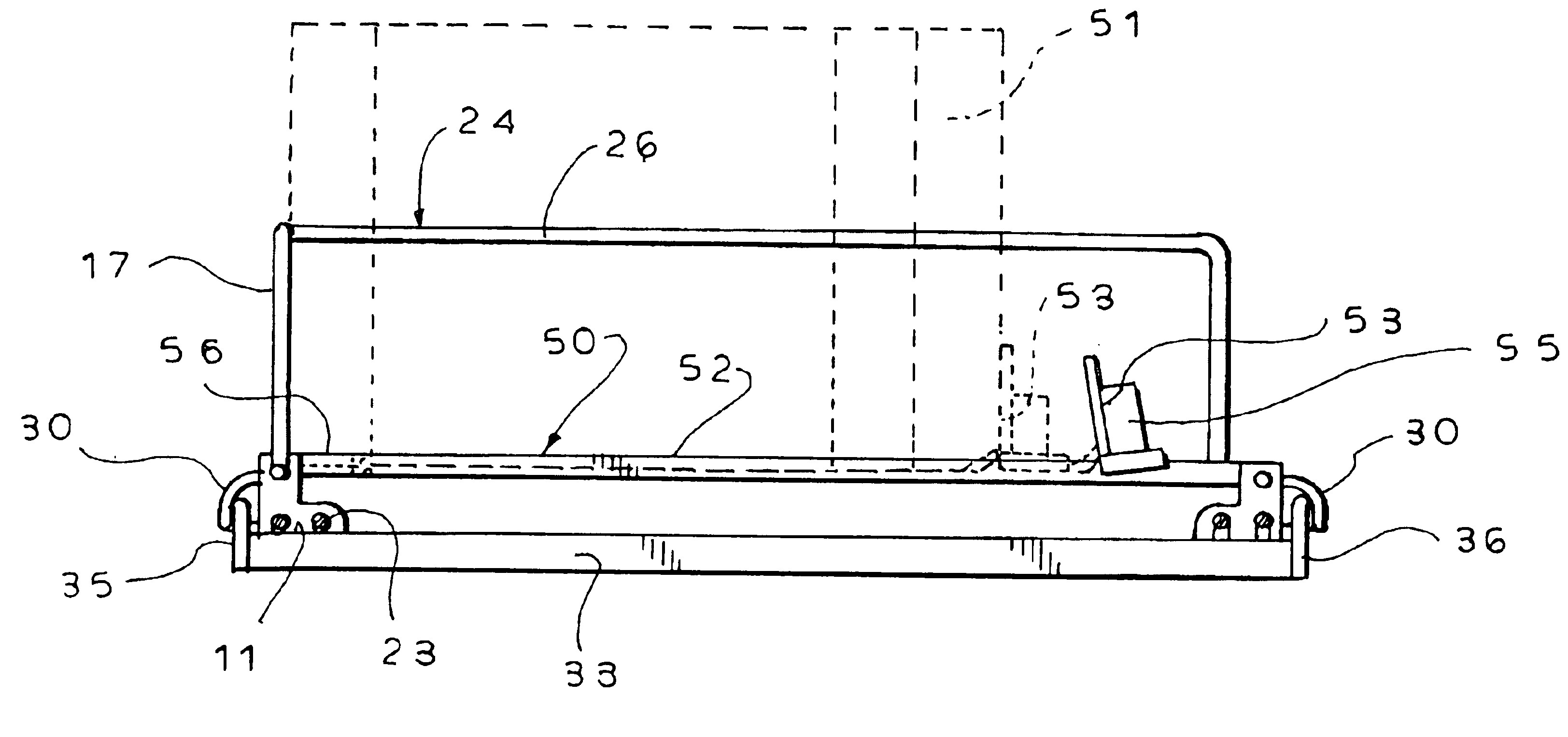 Adjustable width product display system