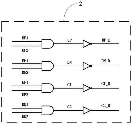 Anti-radiation double-mode phase-locked loop circuit