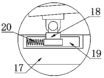 Projection lamp with automatic reciprocating capability for stage