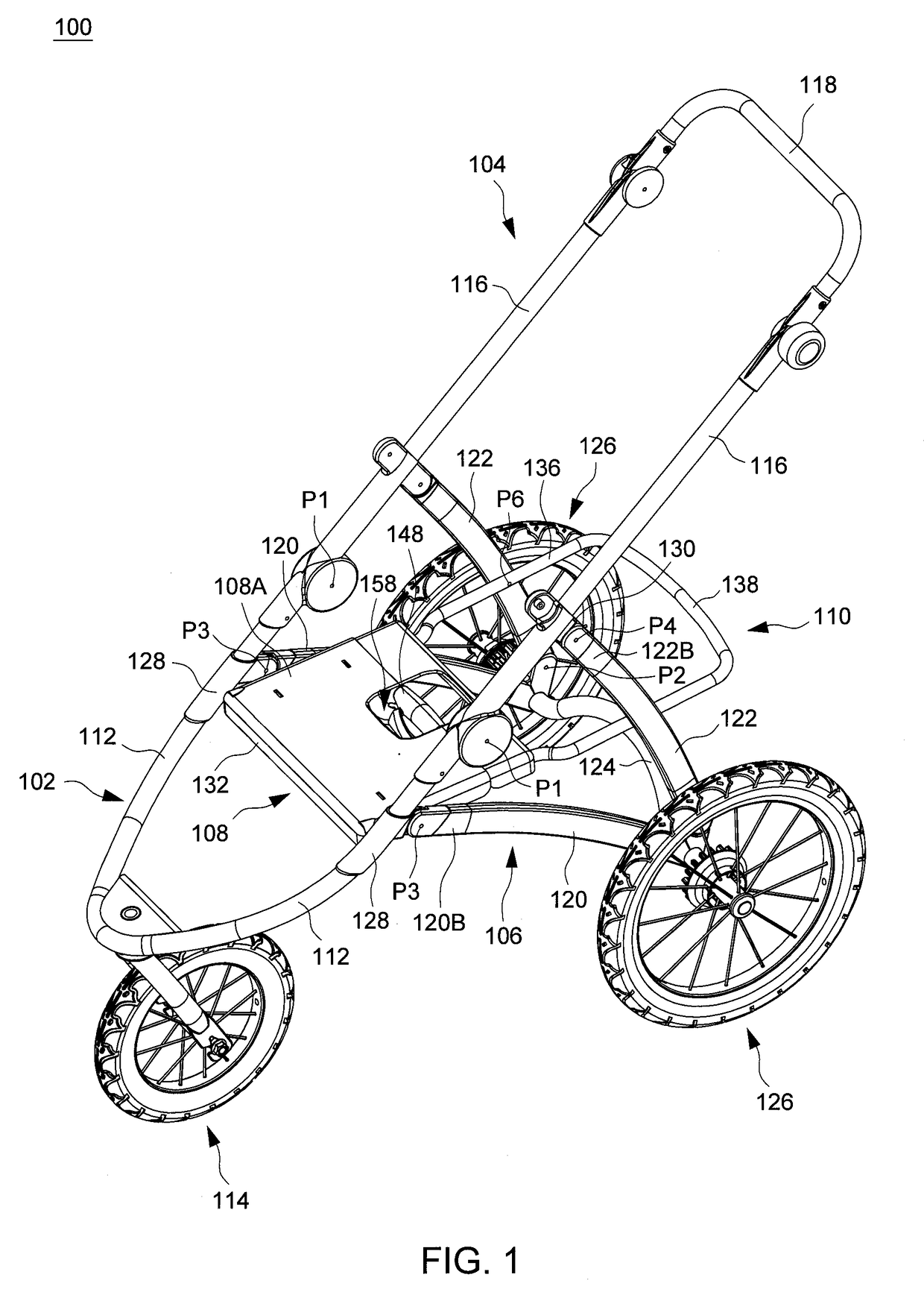 Infant Stroller Apparatus
