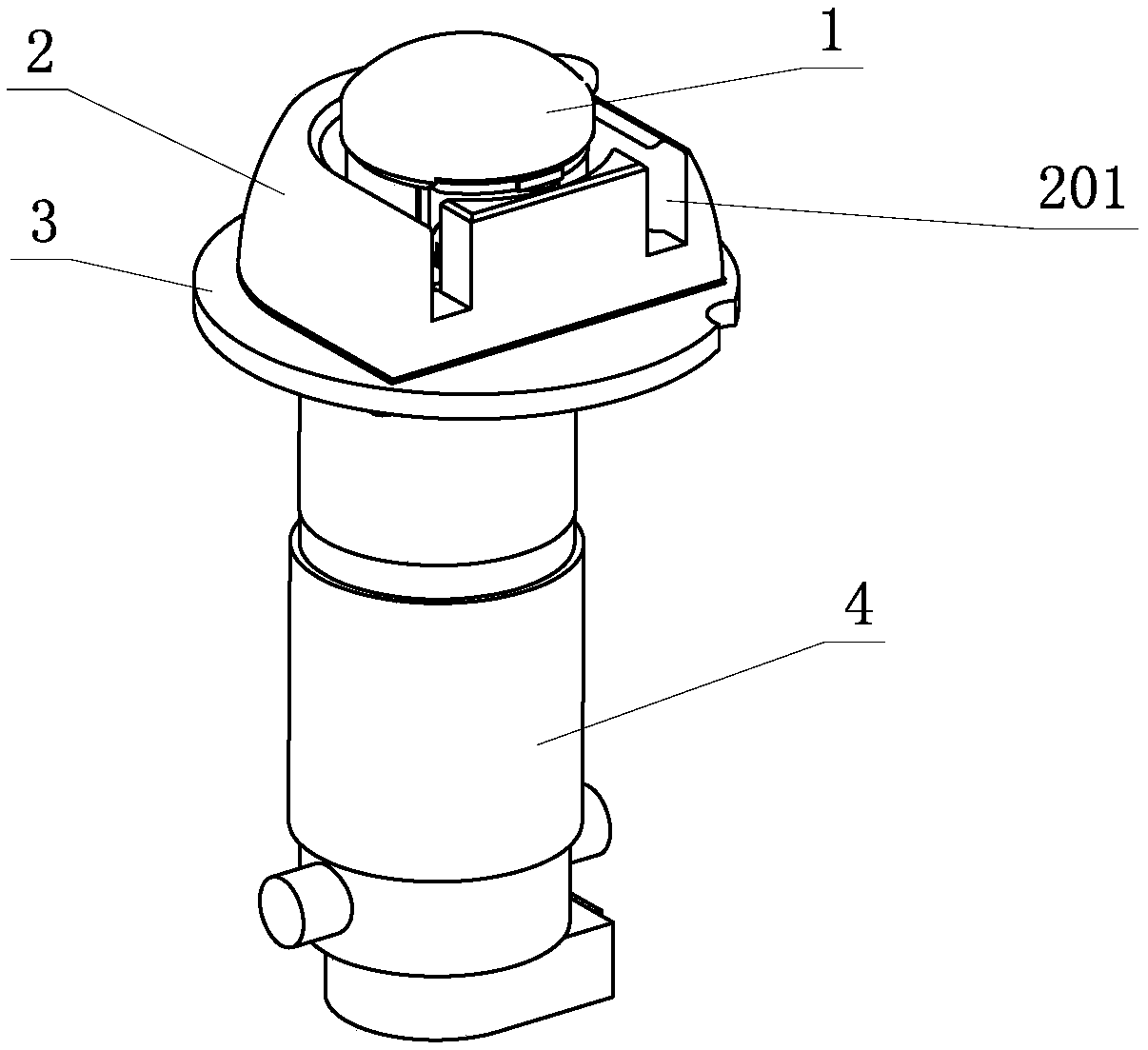 A non-contact circulating pump