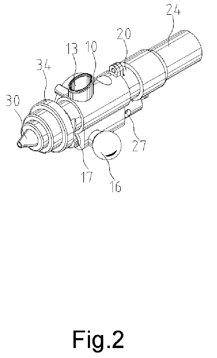 Gas-powered glue gun
