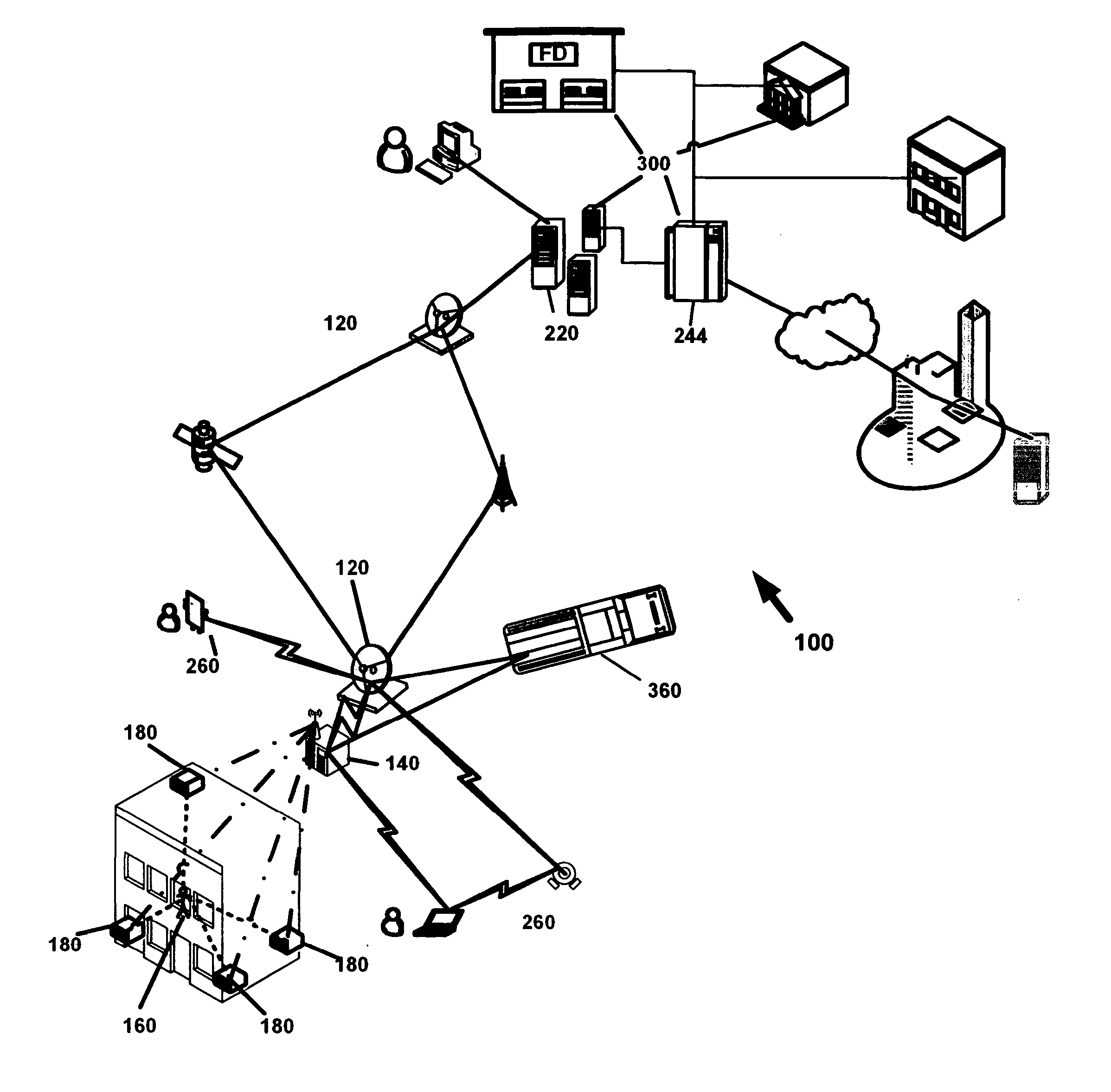 System and method for real time location tracking and communications