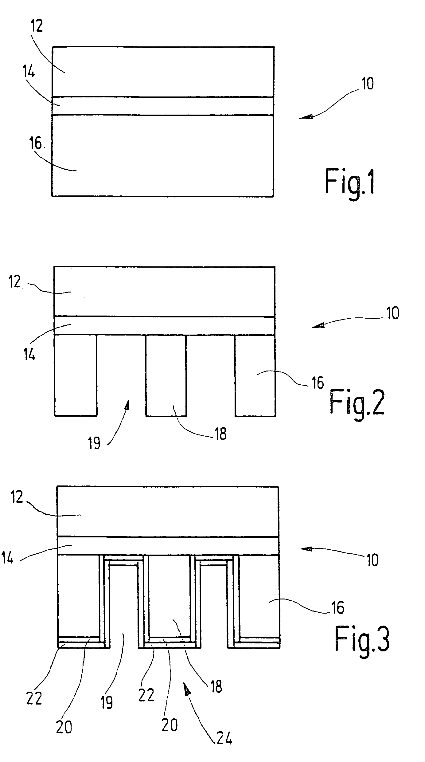 Intergrated semiconductor component for high-frequency measurement and use thereof