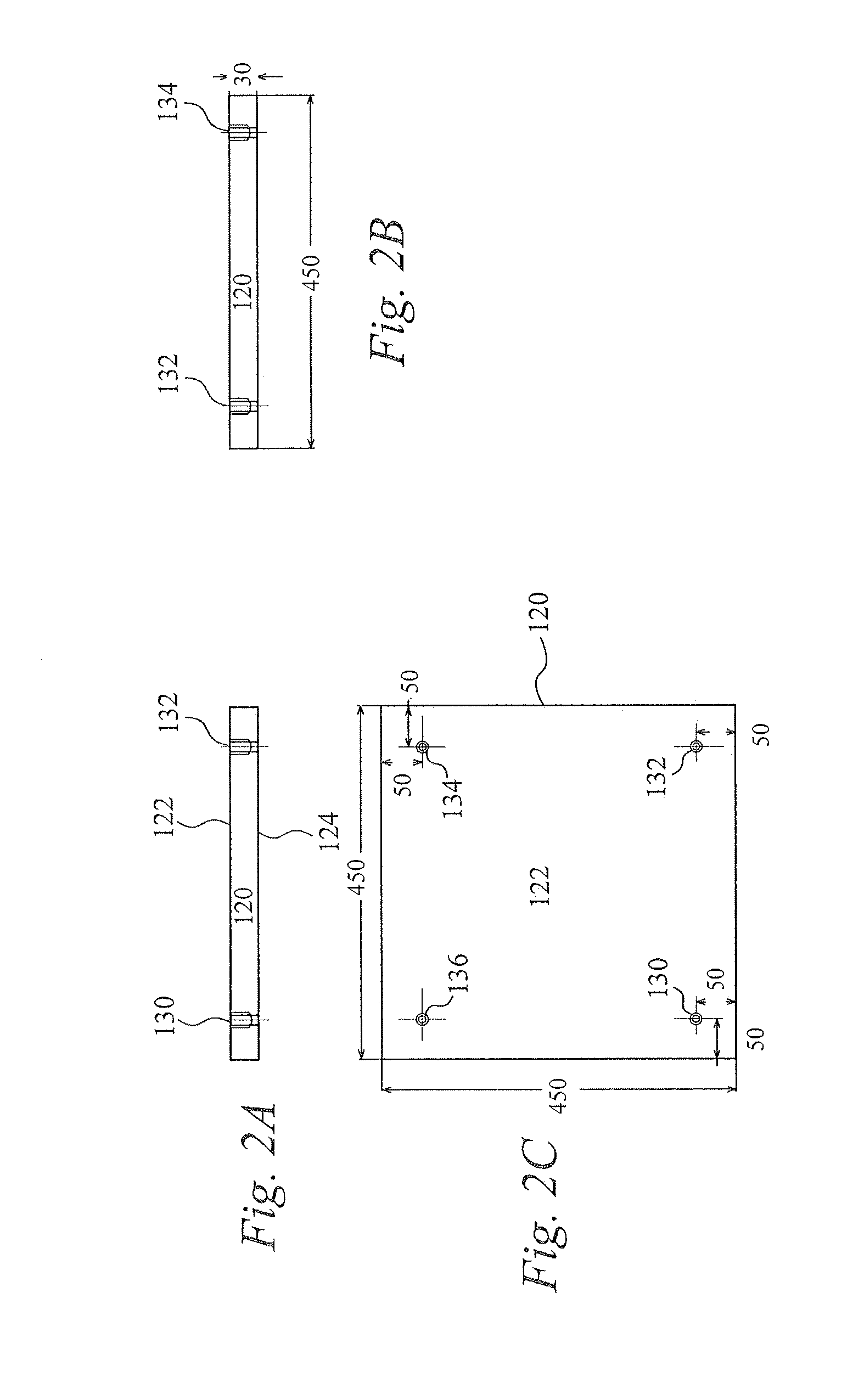 Mounting device and method of installing of a solar panel