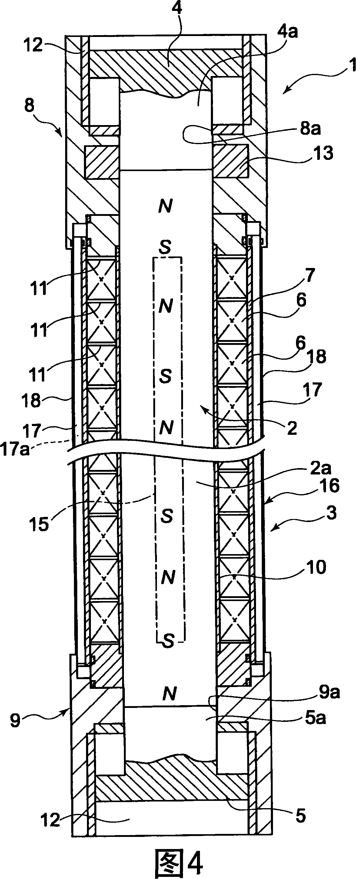 Linear motor and machine tool having the same mounted thereon