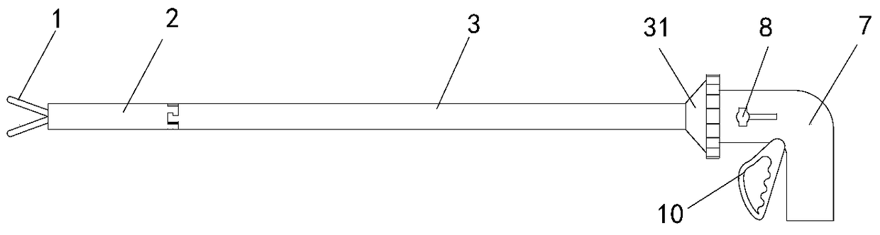 Laparoscopic Detachable Vascular Blocking Forceps