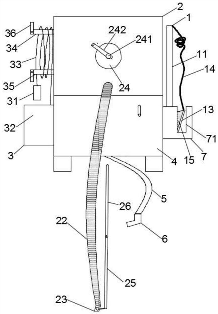 Bridge pile hole sediment treatment device