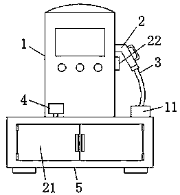 Automobile charging pile wire winding device and method thereof