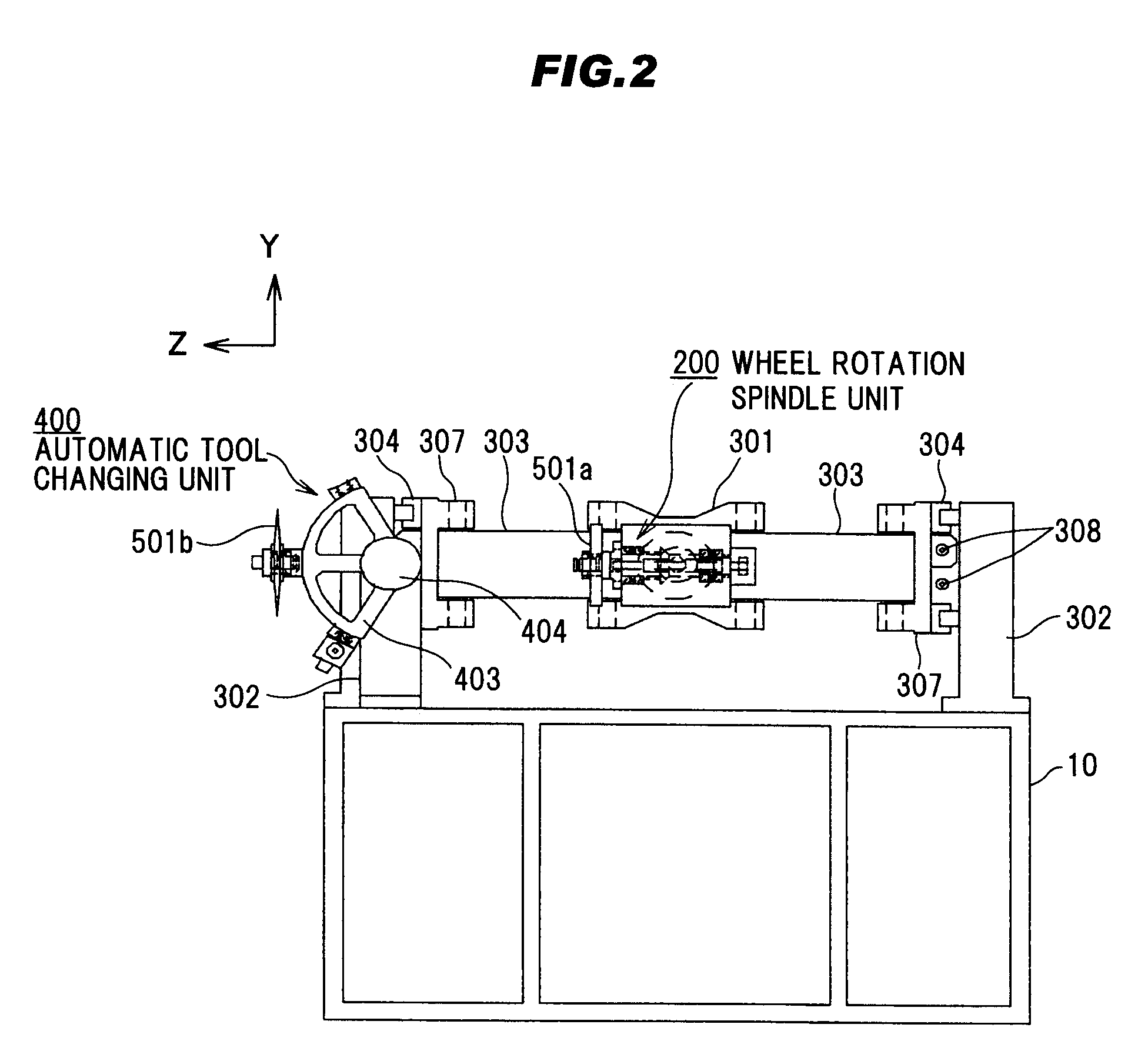 Machine tool and control method therefor