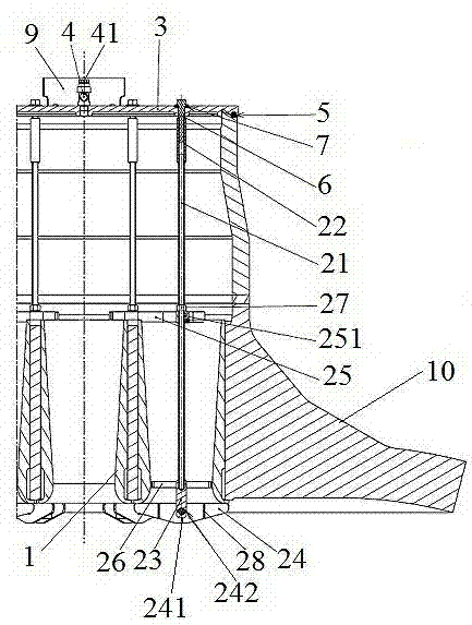 Sealing structure and sealing method thereof