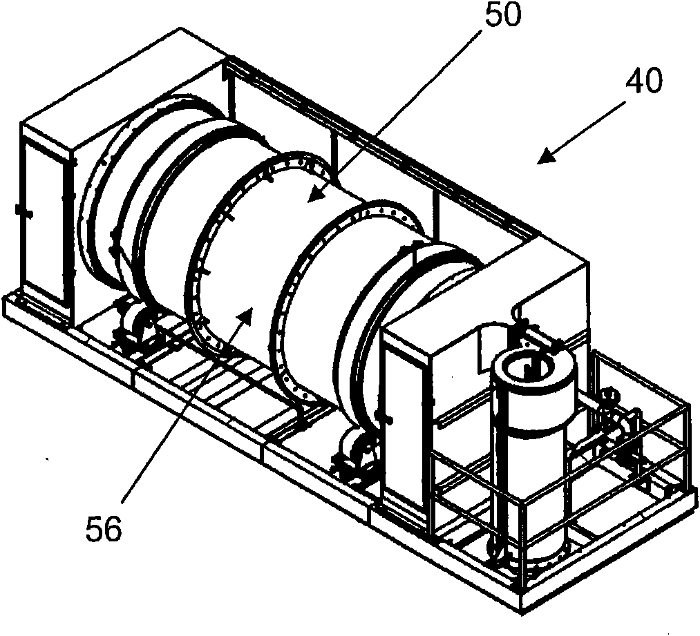 Sulphur granulation apparatus and process