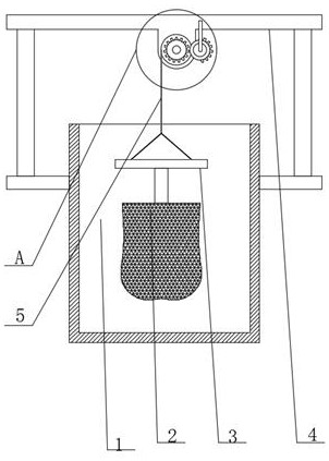 Seed disinfection device for lotus flower planting