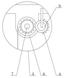 Seed disinfection device for lotus flower planting