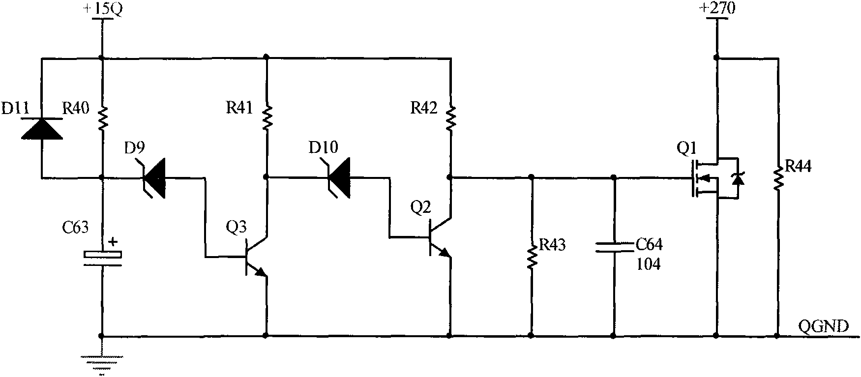 Control system of redundant high voltage permanent magnet brushless direct current motor